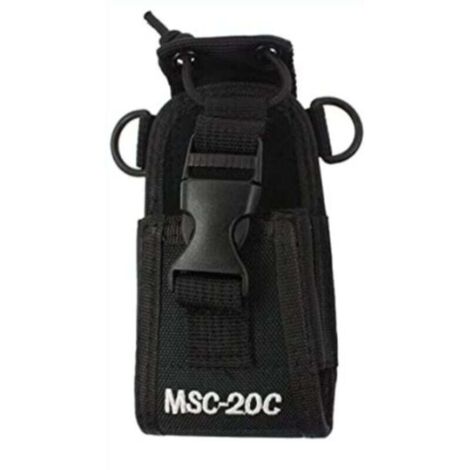 KZQ Funda ajustable multifunción MSC-20C compatible con Kenwood, Yaesu, Motorola, Baofeng UV5R, UV82, TYT, UV5RA, HYT 888S.