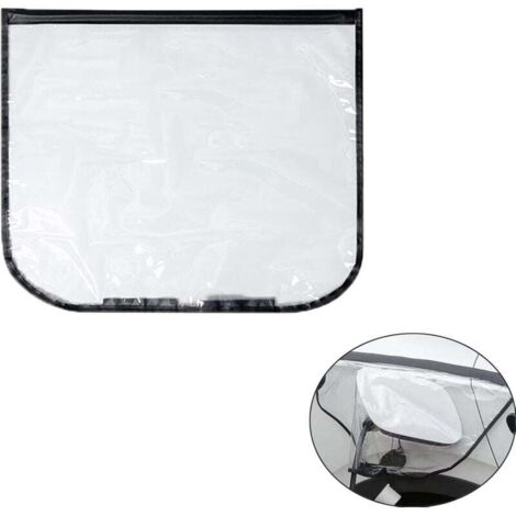 KZQ Funda impermeable para toma de carga de vehículos eléctricos, compatible con la mayoría de cargadores de vehículos eléctricos, resistente a la lluvia (negra)