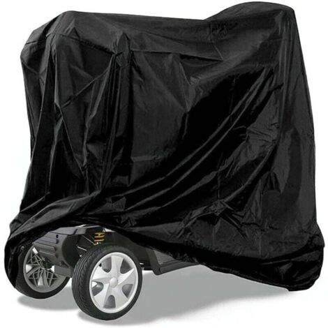KZQ Funda Oxford resistente e impermeable para scooter de movilidad, protector contra la lluvia y el polvo para la mayoría de los scooters de movilidad (140 x 66 x 91 cm)