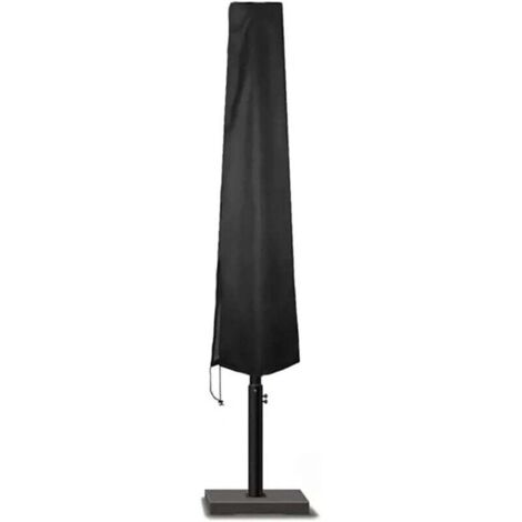 KZQ Funda para sombrilla de patio (183 x 25 x 35 cm), tela Oxford 210D, impermeable, con cremallera y cordón.