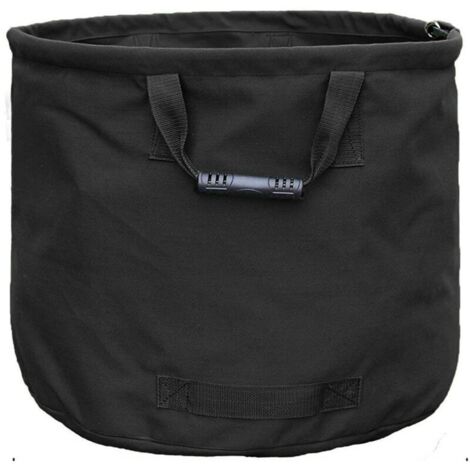 KZQ Garden Bags 2 x 262 l, robusti sacchi da giardino con manico, flessibili, impermeabili, antistrappo, riutilizzabili, 54 x 45 cm