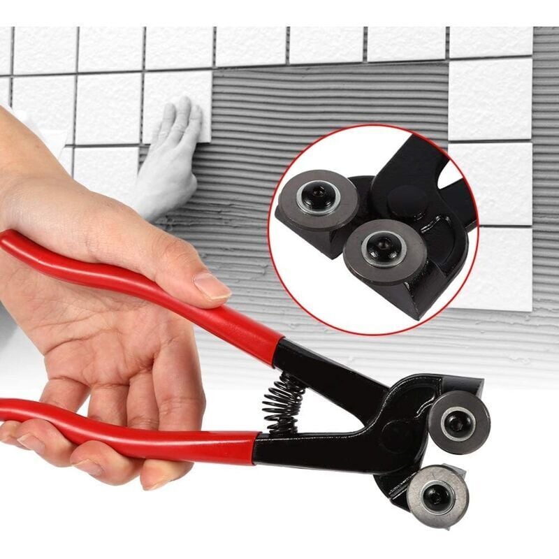 Image of Glasschneider – Mosaikzange, 200 mm, robustes Werkzeug zum Schneiden von Glasmosaiken - KZQ