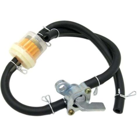 KZQ Grifo de combustible universal, interruptor de combustible, grifo de combustible, válvula de combustible para generadores, motores de gasolina, tanques de combustible.