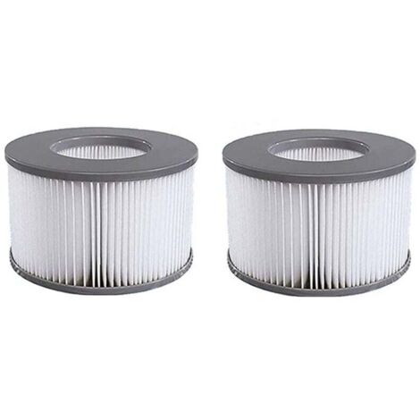 KZQ Juego de 2 cartuchos de filtro para spa inflable MSPA, filtros para spa inflable