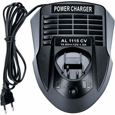KZQ Li-Ionen-Akkuladegerät AL1115CV 10,8 V 12 V 1,5 A Li-Ionen-Bohrschrauber BC430 BC330, 2 607 336 996 BAT411 BAT412A