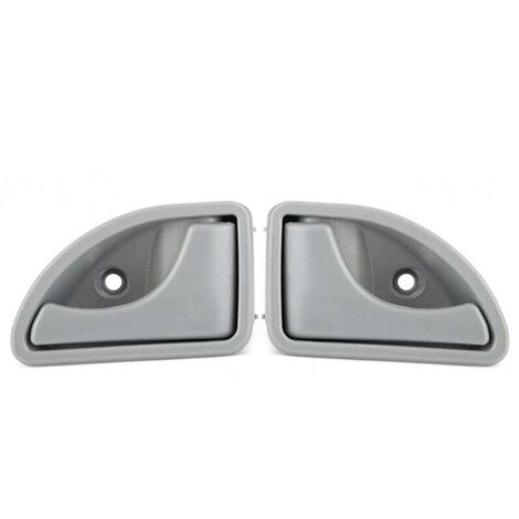 KZQ Manija interior de puerta delantera izquierda derecha para Kangoo (1997, 1998, 1999, 2000, 2001, 2002, 2003-2007) y Twingo (1993-2007) 8200247803, 8200247802