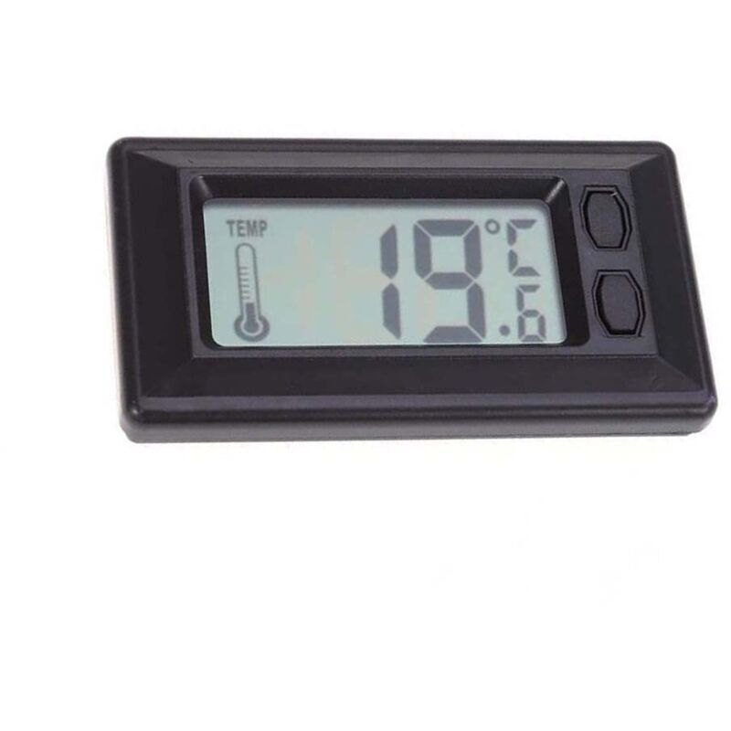 Image of KZQ - Mini-Digitalthermometer fürs Auto, Schwarz