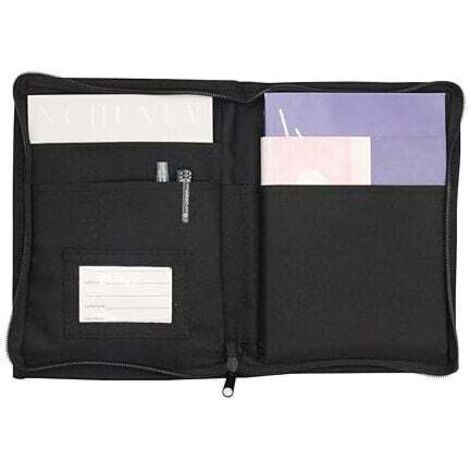 KZQ Organizer per vano portaoggetti per manuali, custodia per vano portaoggetti per auto in tessuto Oxford, tasche portadocumenti per manuali, assicurazione sulla registrazione