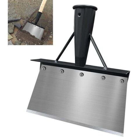 KZQ Pala de limpieza de jardín multifuncional de 28 cm, herramienta de limpieza y pala de limpieza, herramienta de jardinería, pala para desherbar