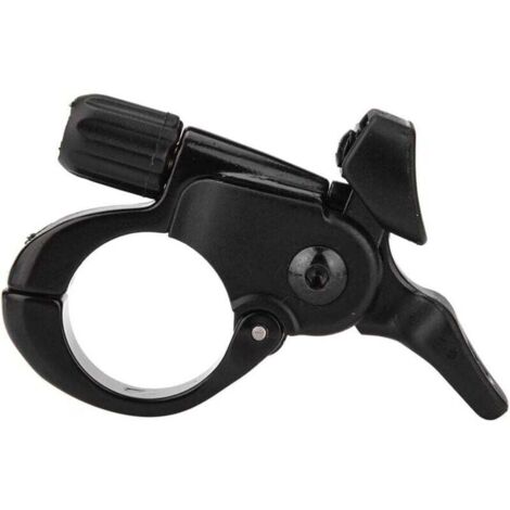 KZQ Palanca de bloqueo remoto para bicicleta - Piezas de reparación del interruptor de bloqueo de horquilla delantera de gas con suspensión de control de línea de bicicleta de montaña