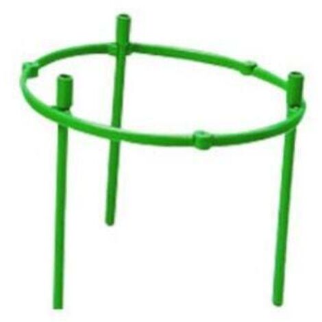 KZQ - Paquete de 10 anillos de soporte para plantas - Soportes para jaulas - Requieren ensamblaje - Soporte para plantas trepadoras - Soporte para macetas - Para plantas trepadoras, tomates y rosas