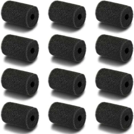KZQ Paquete de 12 cepillos de espuma para cola de robot para Polaris 180, 280, 360, 380, 480 y 3900 Sport