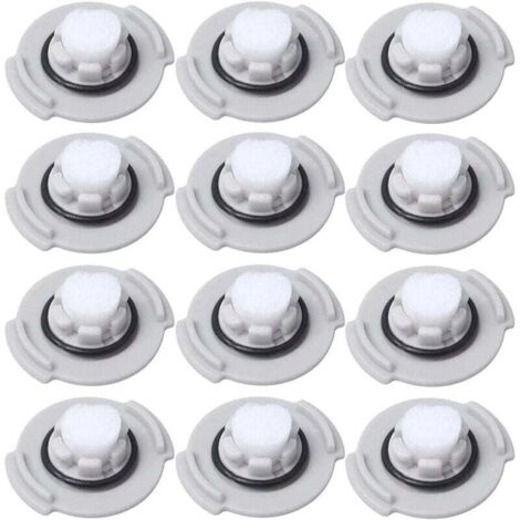 KZQ Paquete de 12 filtros para tanque de agua compatibles con Xiao-mi Ro-borock S50, S55, S6, S5Max, T60 y T6 - Repuestos