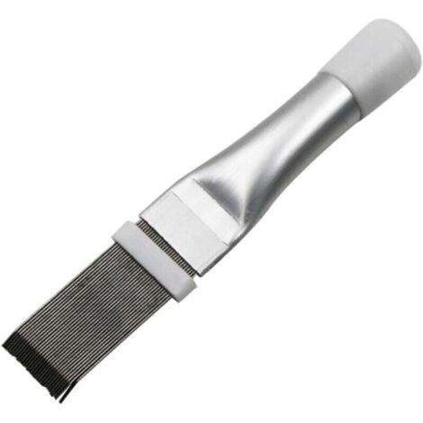 KZQ Peine de aletas de acero inoxidable, peine de condensador, cuchilla de aire acondicionado, limpiador de aletas de radiador, herramienta de reparación, accesorios, herramienta de reparación de