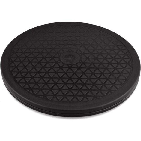 KZQ Plato giratorio robusto de 360° con rodamientos de bolas de acero para TV (25 cm)