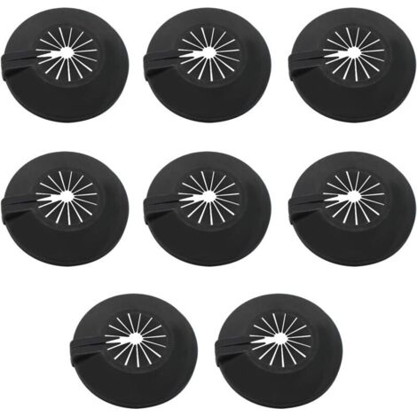 KZQ Plumeau 5 en 1 télescopique avec tête de loup en microfibre lavable et pliable, équipé d'une poignée en acier inoxydable. Idéal pour enlever la poussière des toiles d'araignée, des ventilateurs