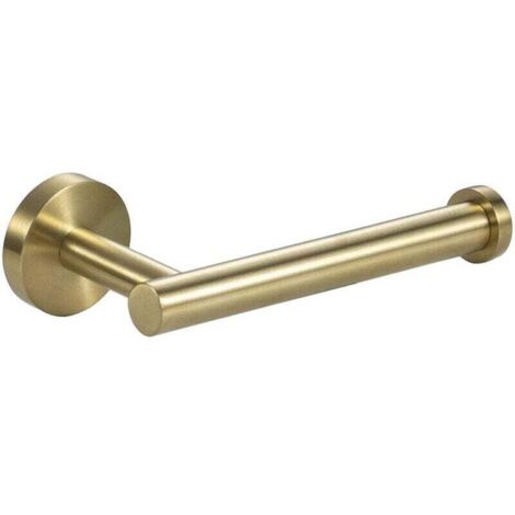 KZQ Portarrollos de papel higiénico dorado de pared para baño, cocina y aseo.