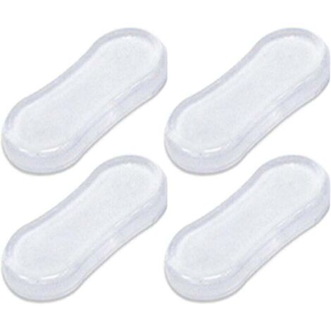 KZQ Protectores de asiento de inodoro, 5 piezas, fundas de silicona con adhesivo fuerte para baños familiares, hoteles y escuelas.