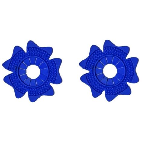KZQ Protezione tergicristallo per auto, 2 pezzi in PVC per parabrezza anteriore, foro per braccio tergicristallo, foro grande 3,8 cm