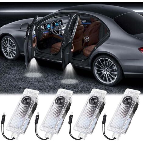 KZQ - Proyector de logotipos para puerta de coche (4 unidades), compatible con BMW Serie 1, Serie 2, Serie 3, Serie 4, Serie 5, Serie 6, Serie 7, Mer GT, X1, X3, X4, X5, X6
