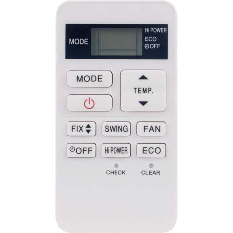 KZQ Reemplazo del control remoto del acondicionador de aire compatible con Toshiba RBC-ASX11E-C RAS-24BKVG-TR RAS-07BAV-E RAS-10BAV-E RAS-07BAVG-E RAS-05BAVG-E RAS-18BAVG-TR RAS-B10PKVSG-E