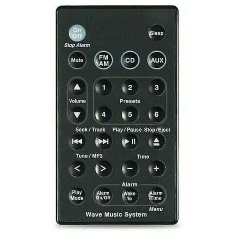 Remplacement pour Bose Wave système de musique système de son télécommande Awr1b1 Awr1b2 Awrcc1 Awrcc2 Awrcc3 - KZQ