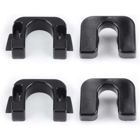 KZQ Set da 2 pezzi 1539663 Fissaggio coperchio vano bagagli posteriore 015532109E Adatto per Ford Fiesta MK3 Mk7 Mk8 B-Max C-Max Copertura cofano bagagliaio in plastica