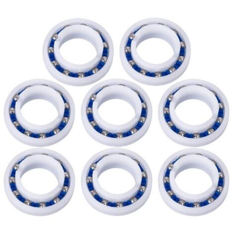 KZQ Set di 10 cuscinetti a sfera, adattabili per robot pulitore per piscina a 180 ruote C60, dimensioni: esterno 1,1 pollici, interno 0,6 pollici