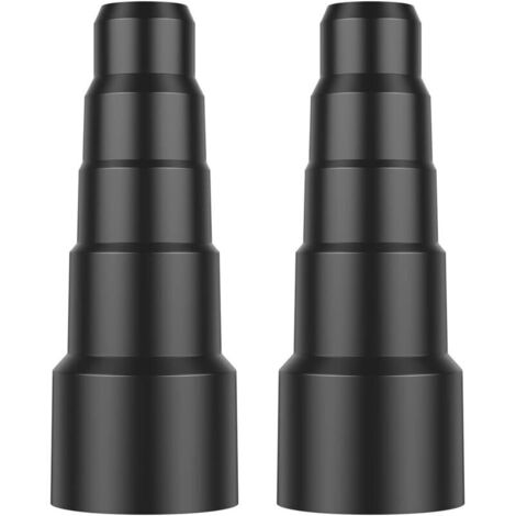 KZQ Set di 2 adattatori universali per tubi flessibili per aspirapolvere per il collegamento a tubi flessibili per aspirapolvere da 23 mm, 30 mm, 34 mm, 42 mm, 50 mm