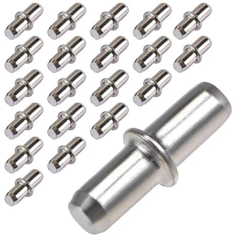 KZQ Set di 20 staffe per mensole, staffe e supporti per mensole, staffe per mensole, staffe per mensole con tassello, staffe per mensole, staffe per mensole a innesto per mobili, armadi, staffe per me