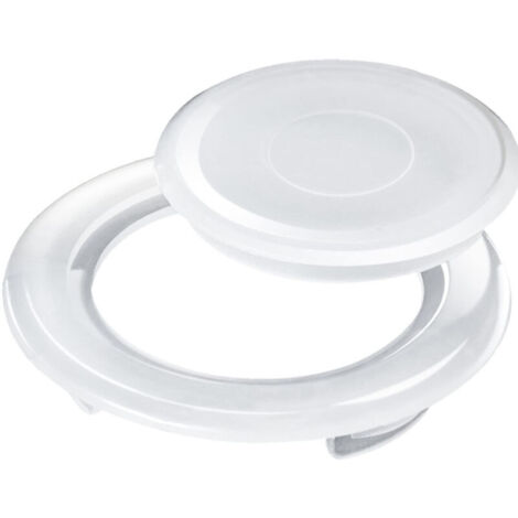 KZQ Set di tappi per fori e anelli per tavoli da patio, tappi per fori in plastica per ombrelloni, anelli per fori per ombrelloni per feste in giardino in estate all'aperto