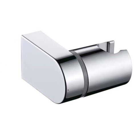 KZQ Soporte de ducha - Ángulo de inclinación ajustable ABS Soporte de pared para cabezal de ducha ajustable Soporte de pared para ducha