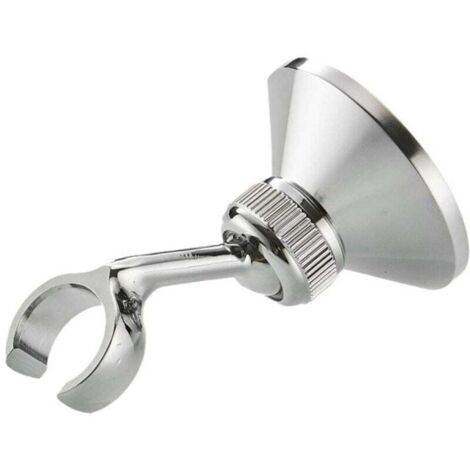 KZQ Soporte de ducha de pared Soporte de pared para cabezal de ducha giratorio de 360° para cabezal de ducha o ducha de mano