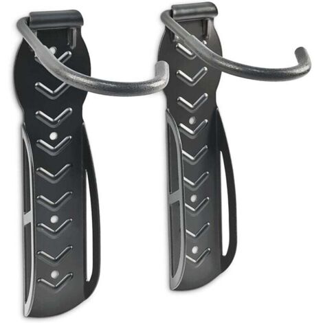 KZQ - Soporte de pared para 4 bicicletas, color negro
