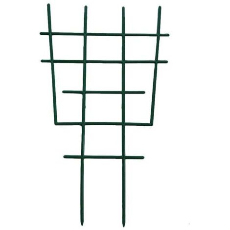 KZQ - Soporte de plástico para plantas trepadoras, enrejado de jardín, marco para plantas trepadoras, maceta, enrejado para exterior e interior, 5 piezas