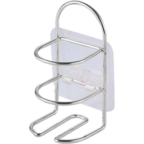 KZQ Soporte para cepillo de dientes eléctrico, soporte para baño Estante de pared de acero inoxidable, soporte antideslizante y resistente para cepillos de dientes eléctricos.