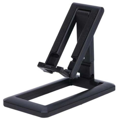 KZQ Soporte para computadora portátil, 1 soporte plegable para teléfono móvil, estante de lectura telescópico, escritorio de plástico ajustable para computadora portátil