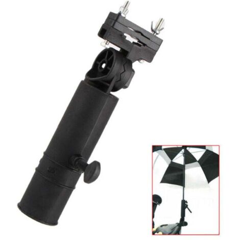 KZQ Soporte para sombrilla de carrito de golf, soporte universal ajustable para carrito de golf, silla de ruedas y silla de playa.