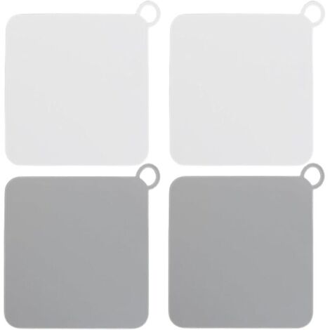 KZQ Tappo per scarico in silicone antiodore (confezione da 4), tappo per scarico in silicone, tappo per perdite per cucina, bagno, lavanderia e fognatura.