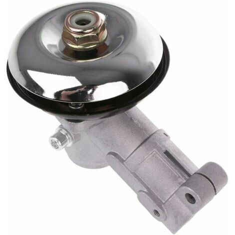 KZQ – Tête de débroussailleuse 26 mm – 9 dents rondes – Alliage aluminium et acier – Compatible tondeuse et tronçonneuse
