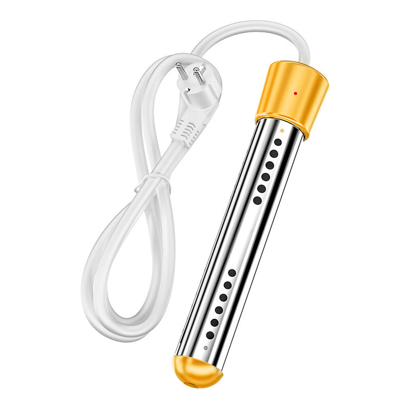 KZQ - Quick Heating Portable Immersion Water Heater with 304 Stainless Steel Guard, Anti-scalding Bucket Heater, Immersion Heater for Indoor &