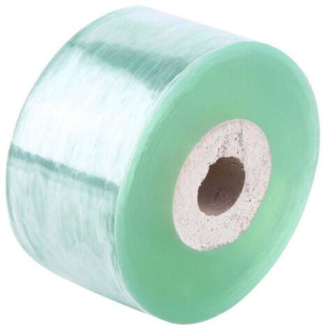 KZQ Tijeras de injerto para jardinería, cinta de PVC verde para injertar árboles frutales, podadora, herramienta de jardinería para injertar ramas, 3 cm x 100 m