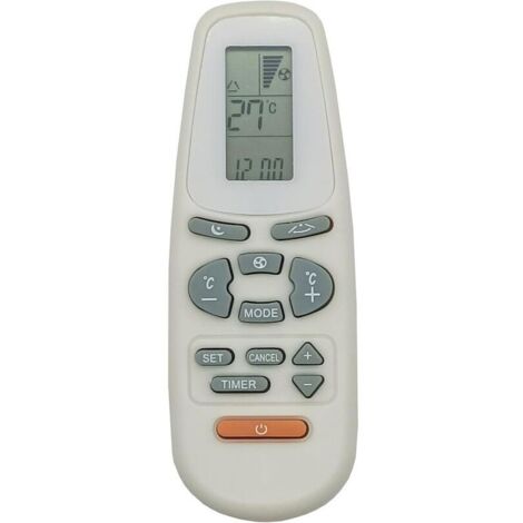 KZQ Universal-Fernbedienung für Klimaanlage, kompatibel mit TCL, Dronic, Klimaire, Pioneer, Ciac, Airton, Dronic, Fujico, Universal Asia, Airmaster und Ayre.