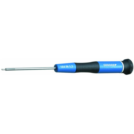 L+ 164 IN 0,7 Elektronik-Schraubendreher, Innen-6-kant, 0,7 mm