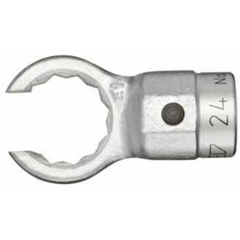 L+ 8797-18 Aufsteckringschlüssel offen 16 Z, 18 mm
