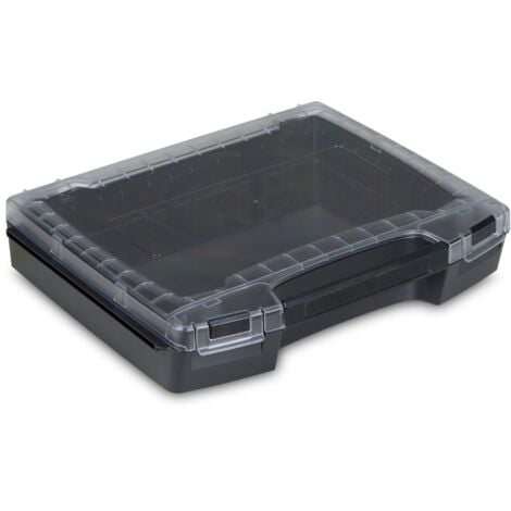 BS SYSTEMS L-BOXX Sortimentskasten i-BOXX® 72 B367xTxH72mm Fächer transparent schwarz