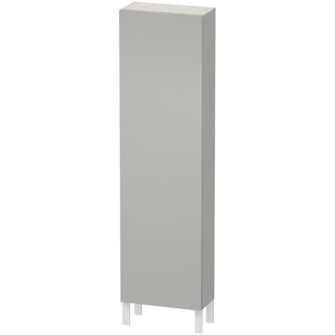 L-CUBE armadio 500x243x1760mm apertura destra cemento