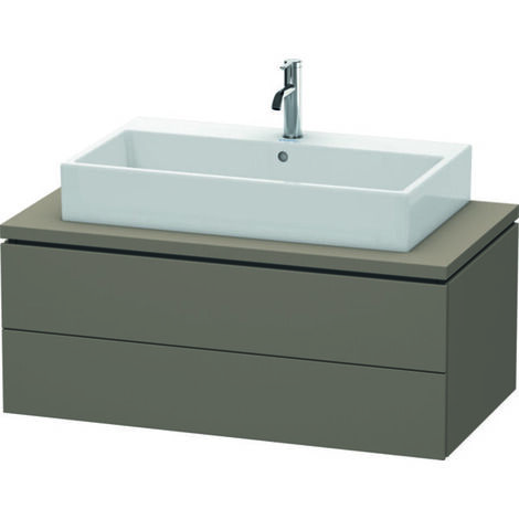 L-CUBE consolle bassa 400x1020x547mm flanella grigio satinato