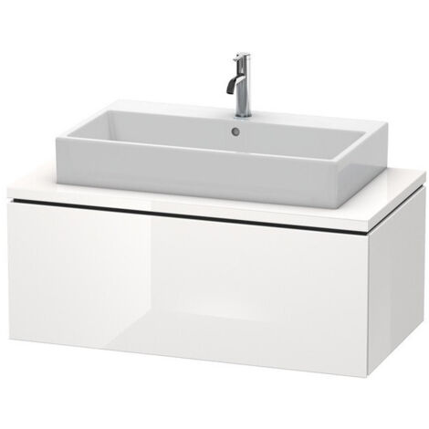 L-CUBE mobile consolle basso 400x1020x547mm noce scuro