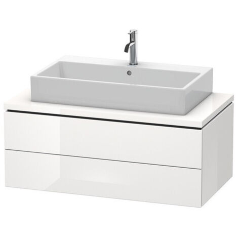 L-CUBE mobile consolle basso 400x1020x547mm noce scuro
